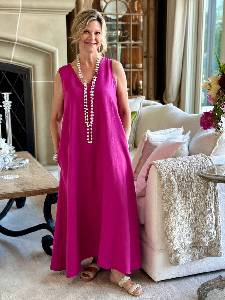 Arte Italica & Crown Linen Designs - Vendita all'ingrosso Vestito - Donna - Abito Katherine