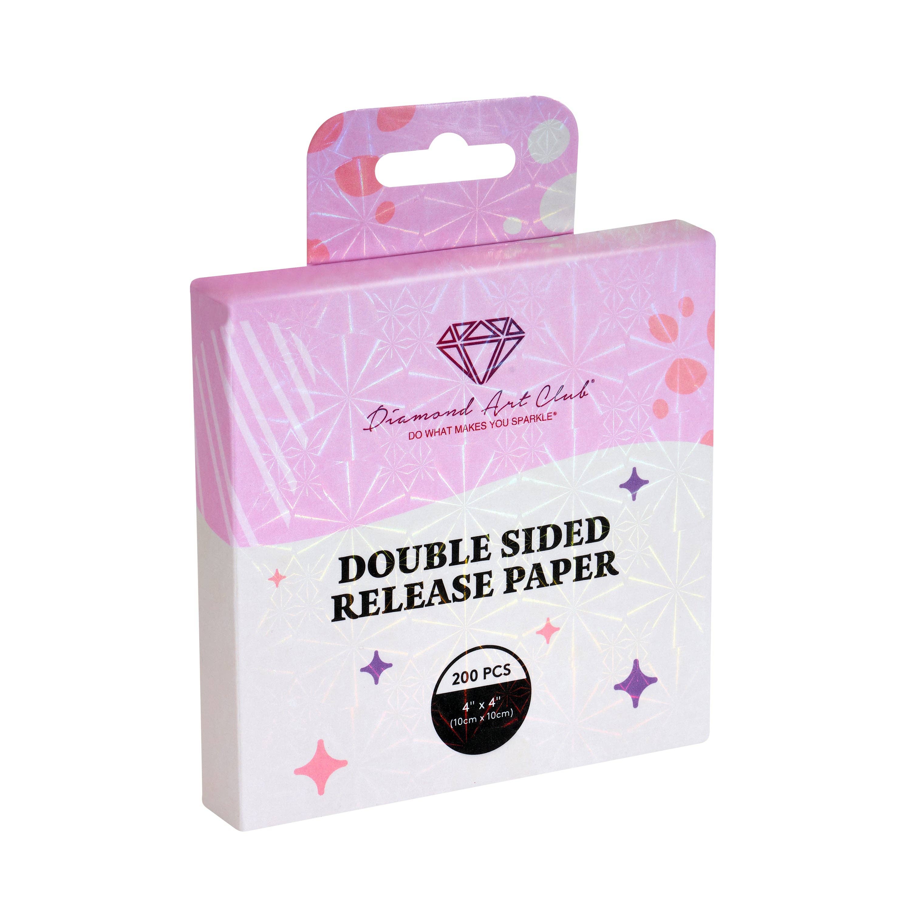 Diamond Art Club - Wholesale DIY Craft Kit - 200 Sheets Double-Sided Diamond Painting Release Paper Squares2