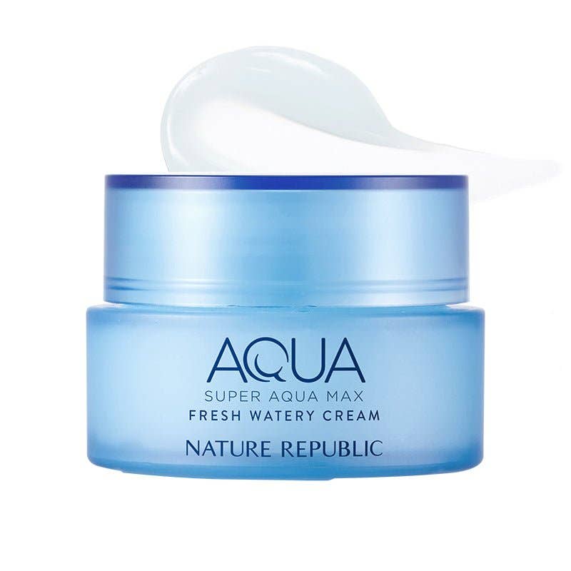 VIAI Beauty - Wholesale Facial Moisturizer - NATURE REPUBLIC Super Aqua Max Fresh Watery Cream (Oily Skin)