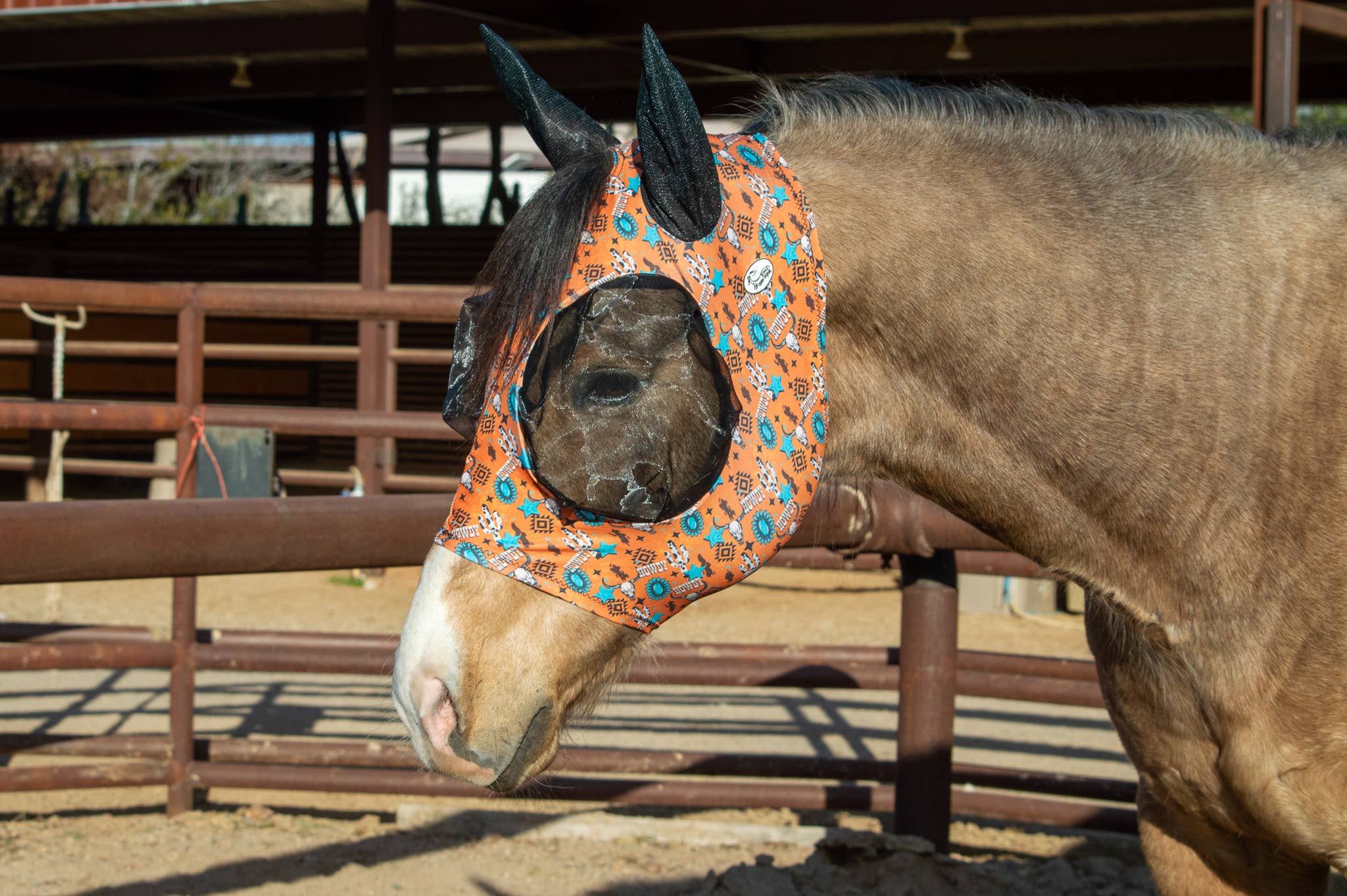 Schulz Equine - Wholesale Horseback Riding Gear - Lycra Fly Mask3