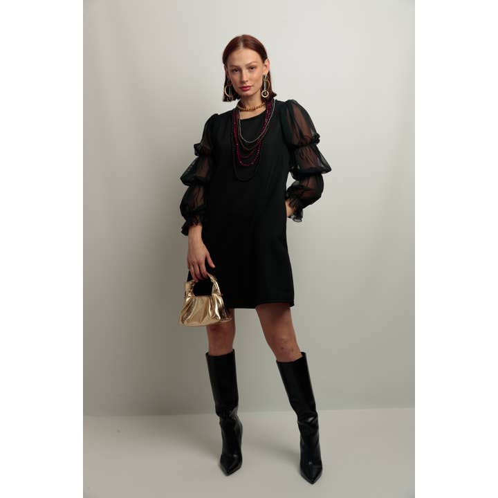 Sleeve Frunces Tulle Women's Dress and other Purchase Wholesale frutas fruser. Free Returns & Net 60 Terms on Faire trending on Faire.