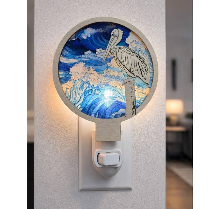 Pelican LED Night Light for wholesale by Gulf Coast Custom