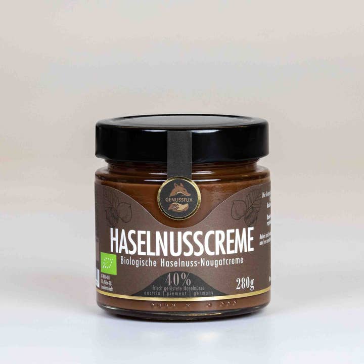 Genussfux - Wholesale Hot Fudge/Chocolate Spread - Organic hazelnut cream