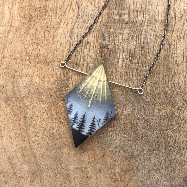 Fallande Guld Handmålade för wholesale av Fernworks