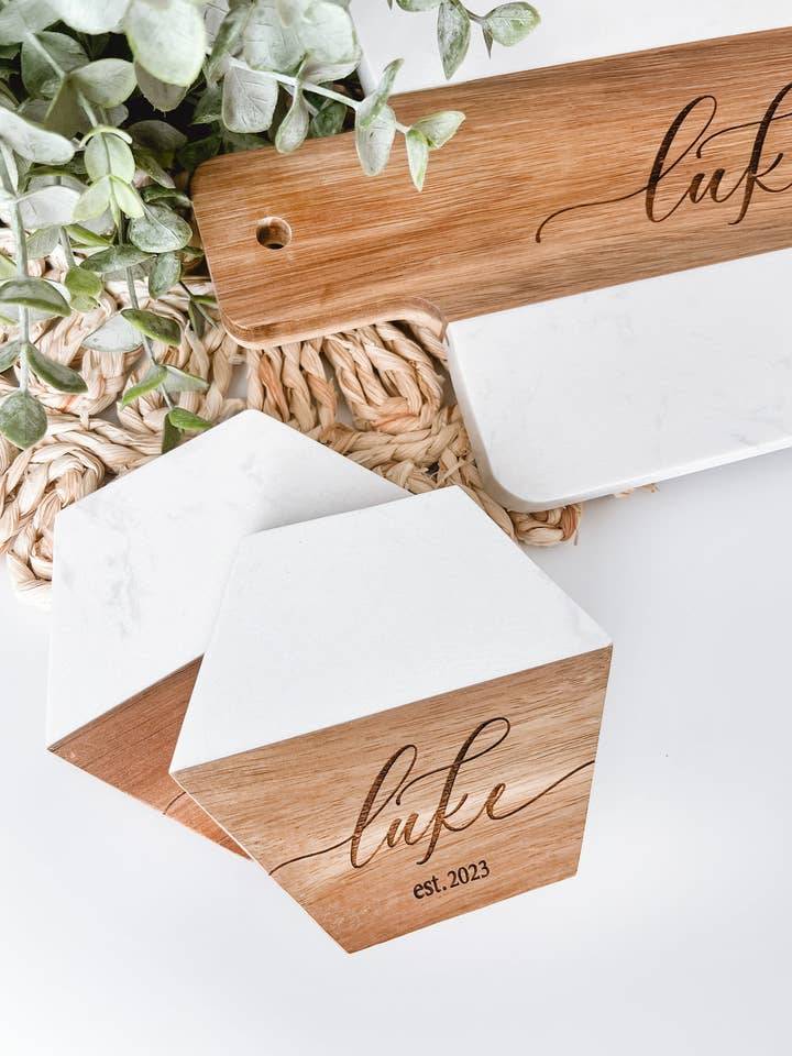 Hexagon underlägg för wholesale av Simply Adoorable Designs