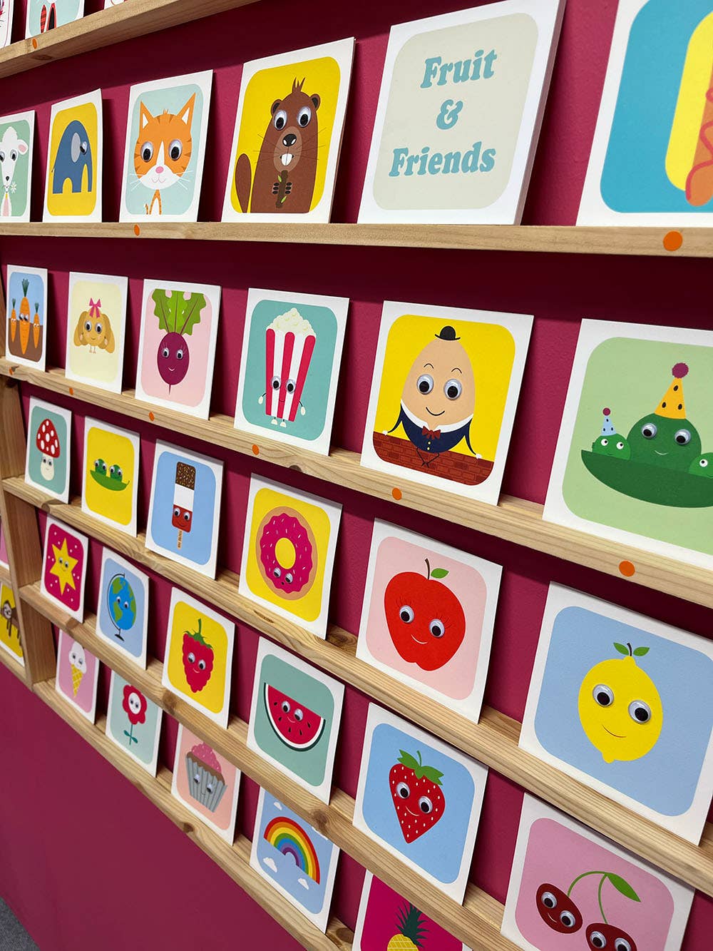 Stripey Cats Cards - Wholesale Birthday Card - Rainbow Birthday Card | Cute kids card | Happy Cards3