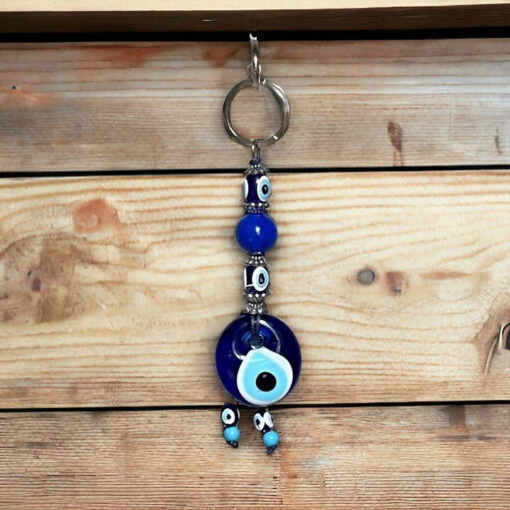 Evil Eye Nazar Boncuk Mal De Ojo sleutelhanger voor wholesale door Guzel Handcrafts