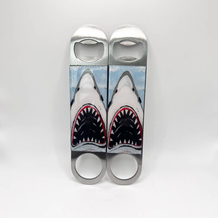 SWEET ART ATTACK - Wholesale Bottle/Wine Opener - Shark Bite Hand Held Bottle Opener
