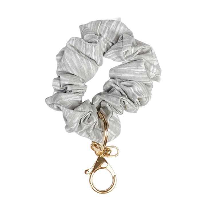 Winter Scrunchie Key Chain for wholesale by Emily Anne Designs LLC