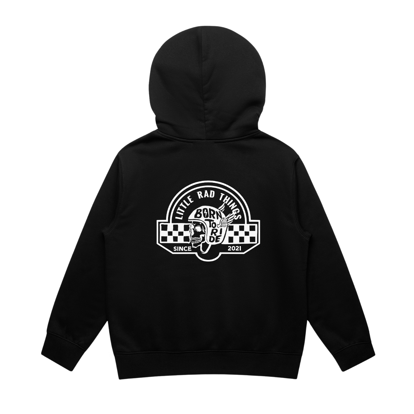 Little Rad Things - Wholesale Hoodie - Kids - [PREORDER SHIPS SEPT 2]  THE TIL DEATH HOODIE - RECYCLED BLACK0