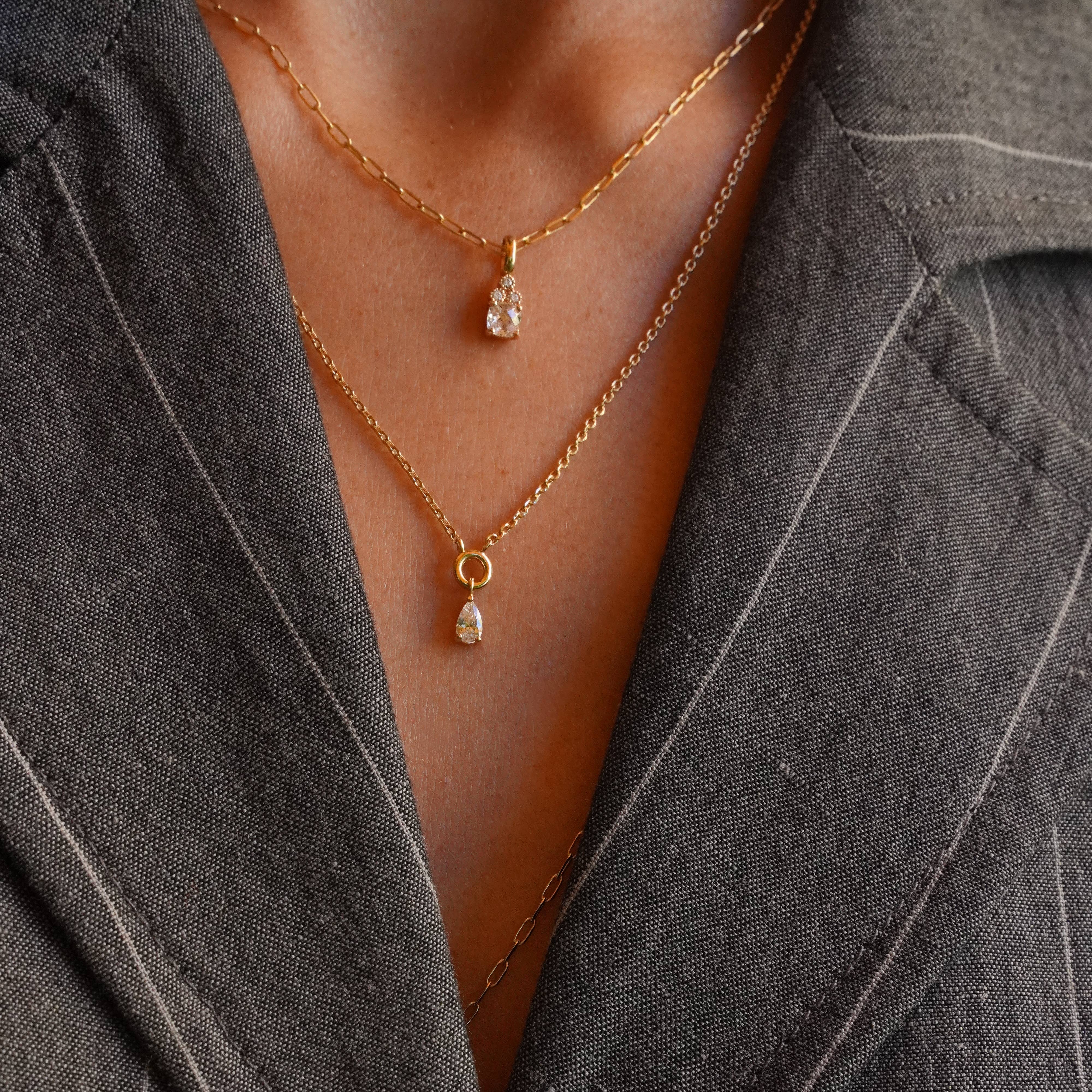 Meora Paris - Vente Colliers à pendentif - Collier Diane plaqué or 18k2