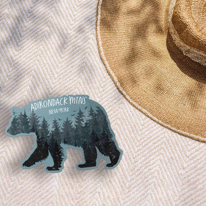 Sentinel Supply - Wholesale Sticker - Custom Black Bear Stickers - Name Drop Nature Decals3