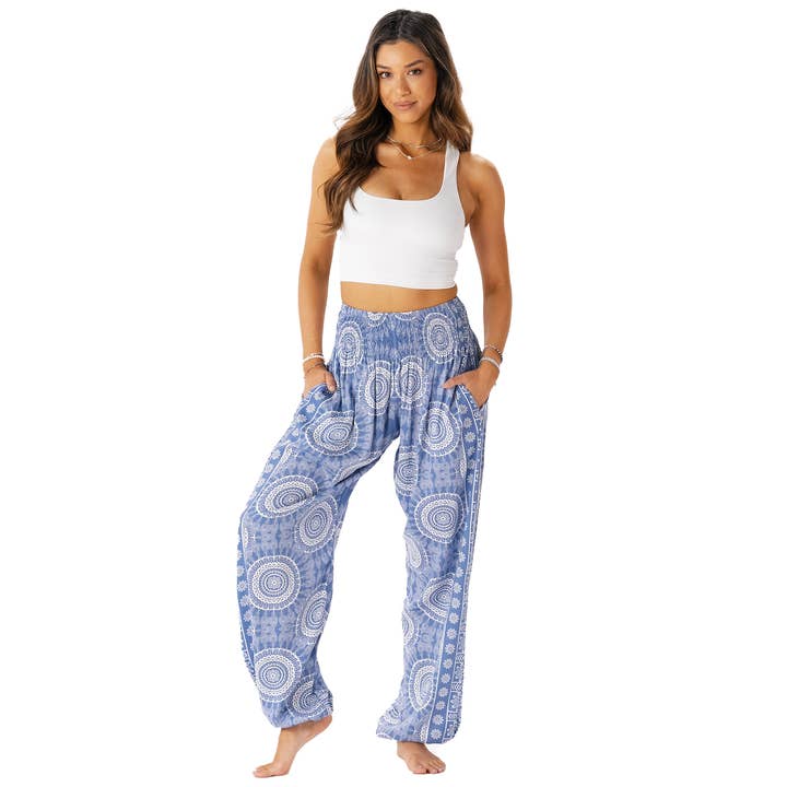 Lotus and Luna - Wholesale Pants - Women's - Vinca Harem Pants with Pockets