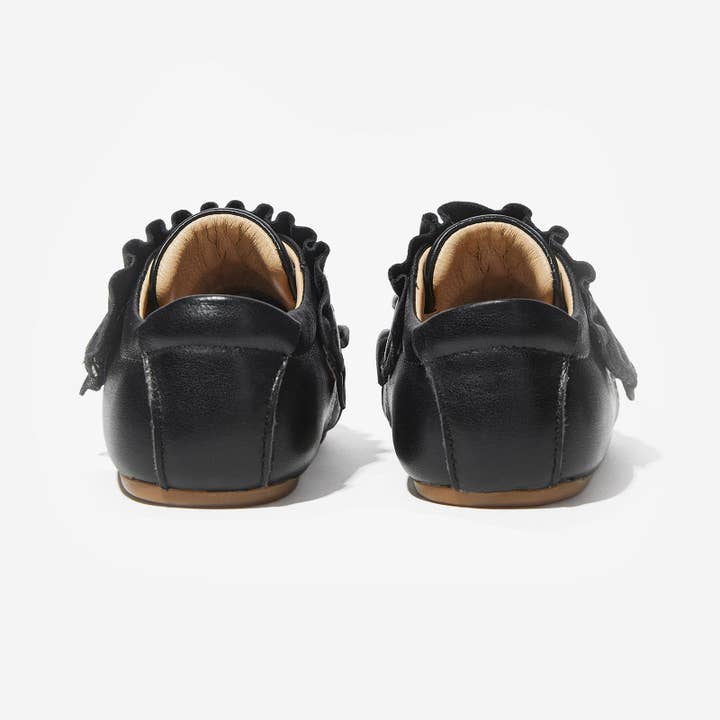 Woolly Kids - Wholesale Cot shoes – Baby - Emily - Retro Black9