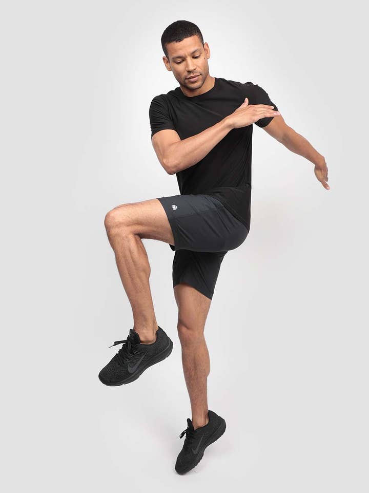 INTO THE AM - Wholesale T-Shirt - Men's - Men's Active T-Shirt for Fitness, Gym, Running (Branded)12