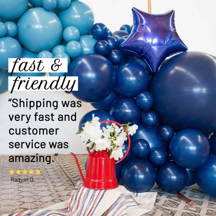 Ellie's Party Supply - Wholesale Balloon - 4th of July Balloon Arch Kit - Patriotic Balloon Garland Kit8