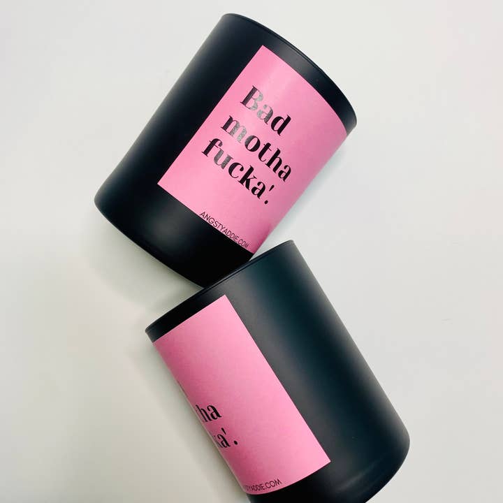 Angsty Addie - Vente Bougie en bocal - Bougie amusante pour maman pour la fête des mères, cadeau pour maman badass, 14 oz7