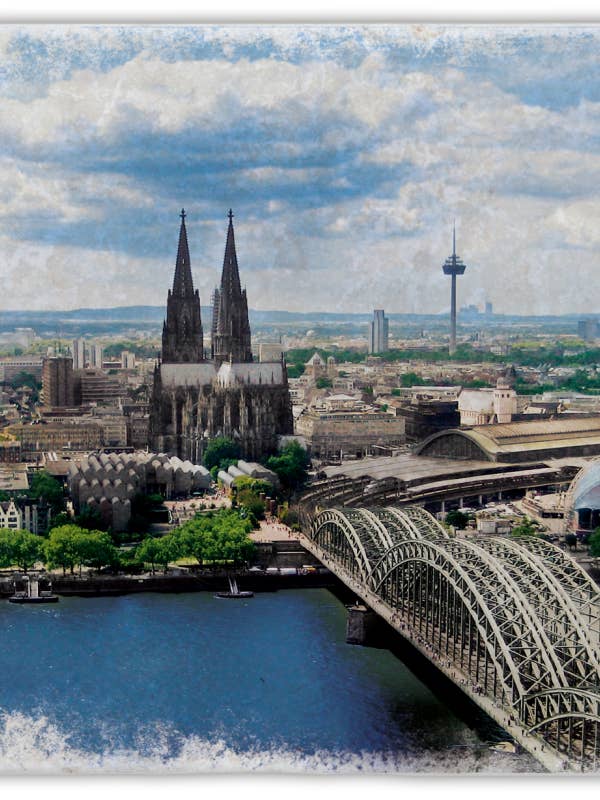 Porta-copos de mármore de Colônia por atacado de Gespänsterwald