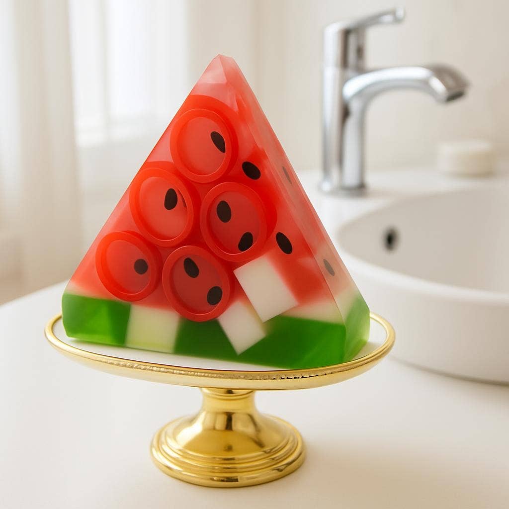 Priscila Leen Arts at Florida Soap Candle – Großhandel Feste Seife – Glycerin-Wassermelonen-Seife zum Schmelzen und Gießen, fruchtig4