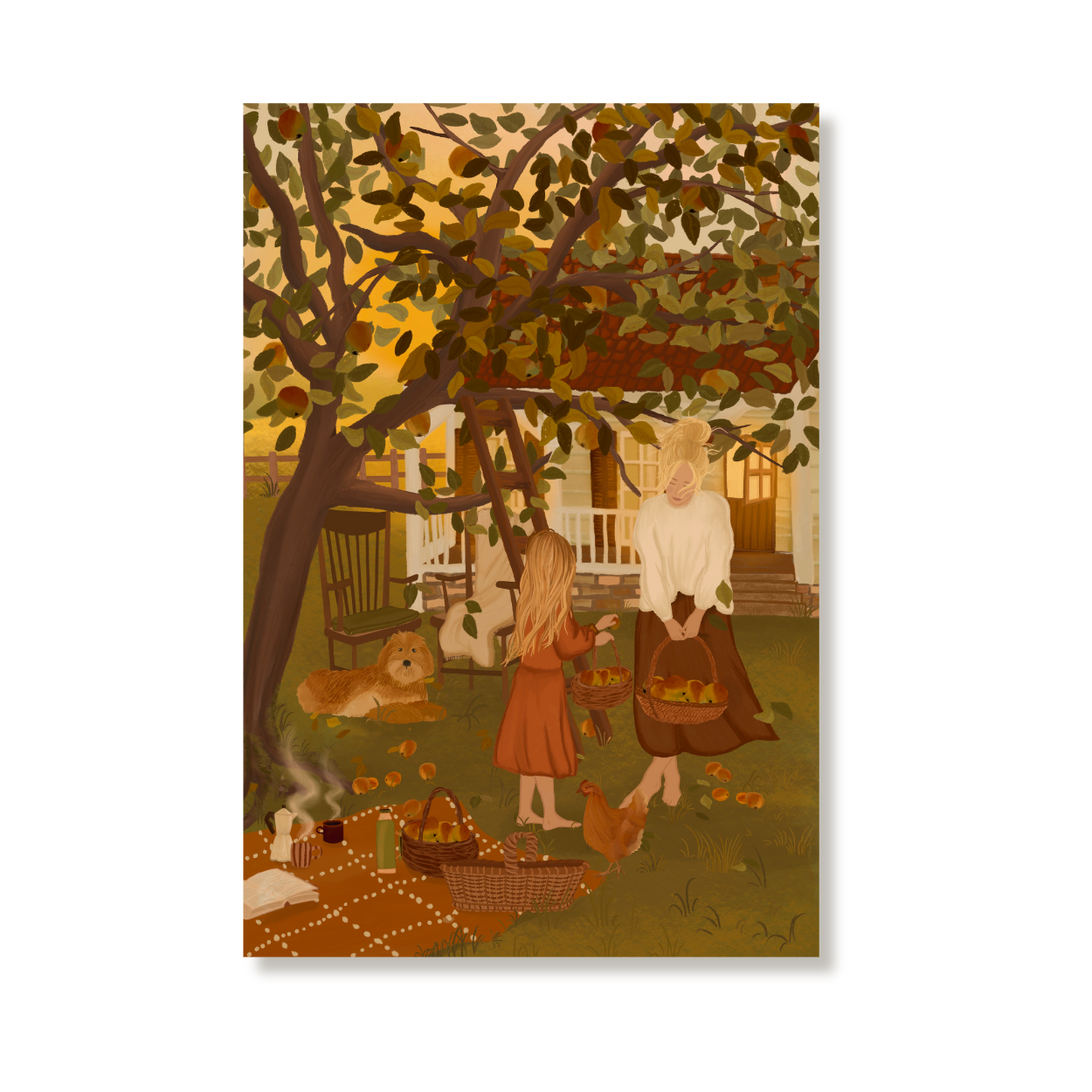 Nicolet Boon - Vendita all'ingrosso Biglietti di auguri generici - Cartolina A6 "Sogno di Settembre"0