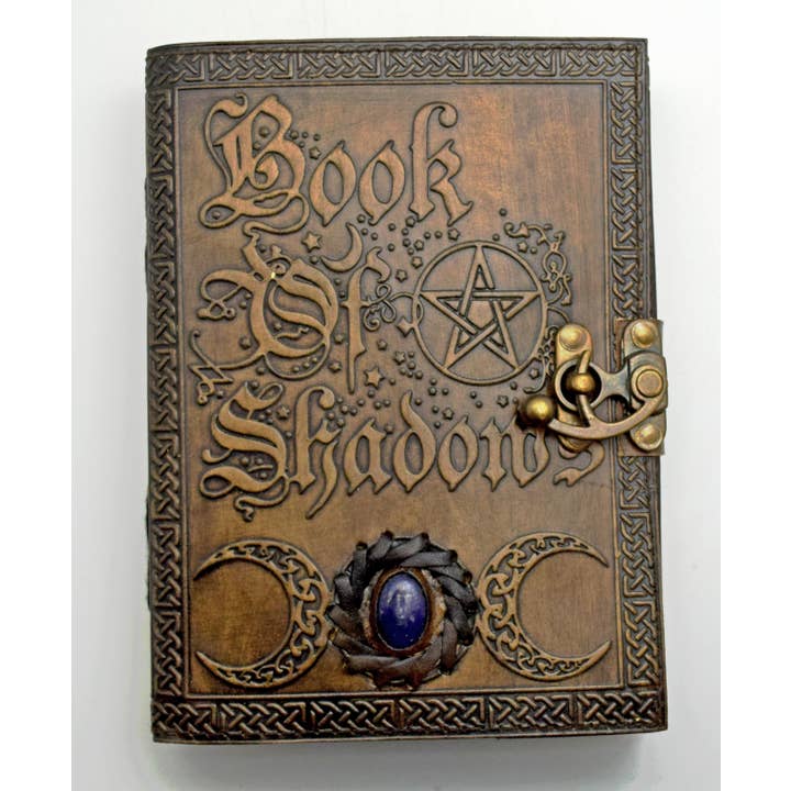 Fantasy Gifts - Wholesale Journal/Diary - Book of Shaddows Leather Embossed Journal