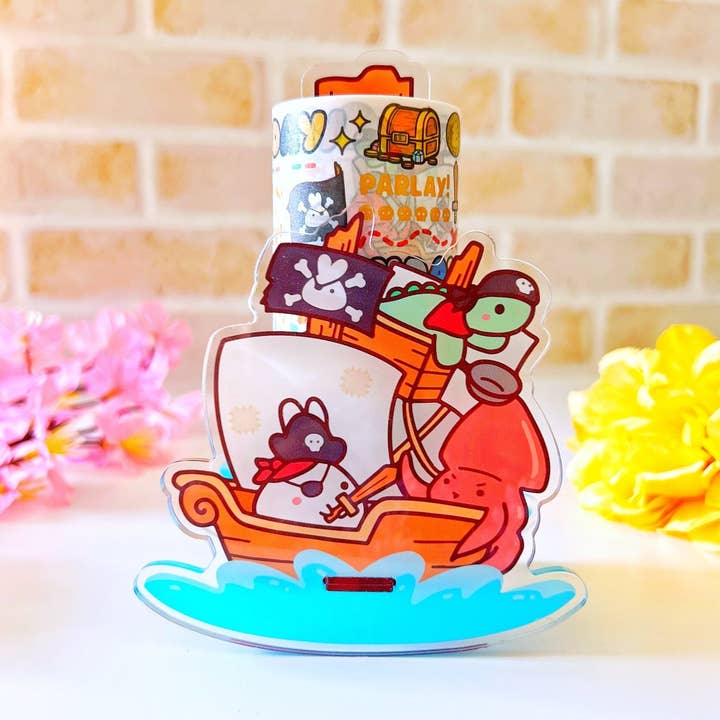 Pirate Ship Rocking Washi Tower® for wholesale by SumLilThings