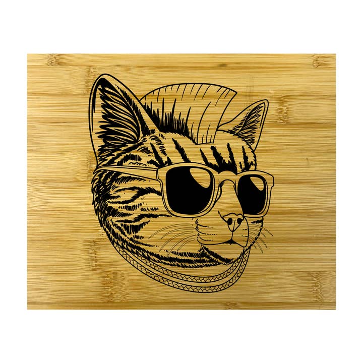 Stash Box | Bad Kitty | Engraved Smoke Storage Box for wholesale by Sleepy Green