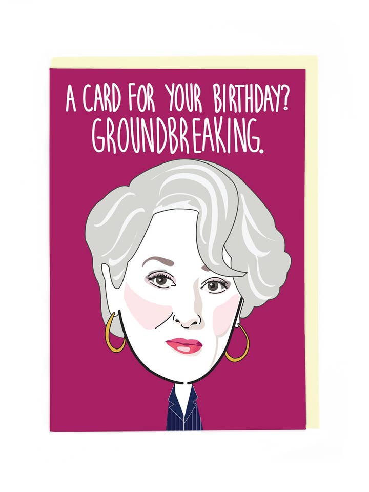 GROUNDBREAKING for wholesale by Cath Tate Cards