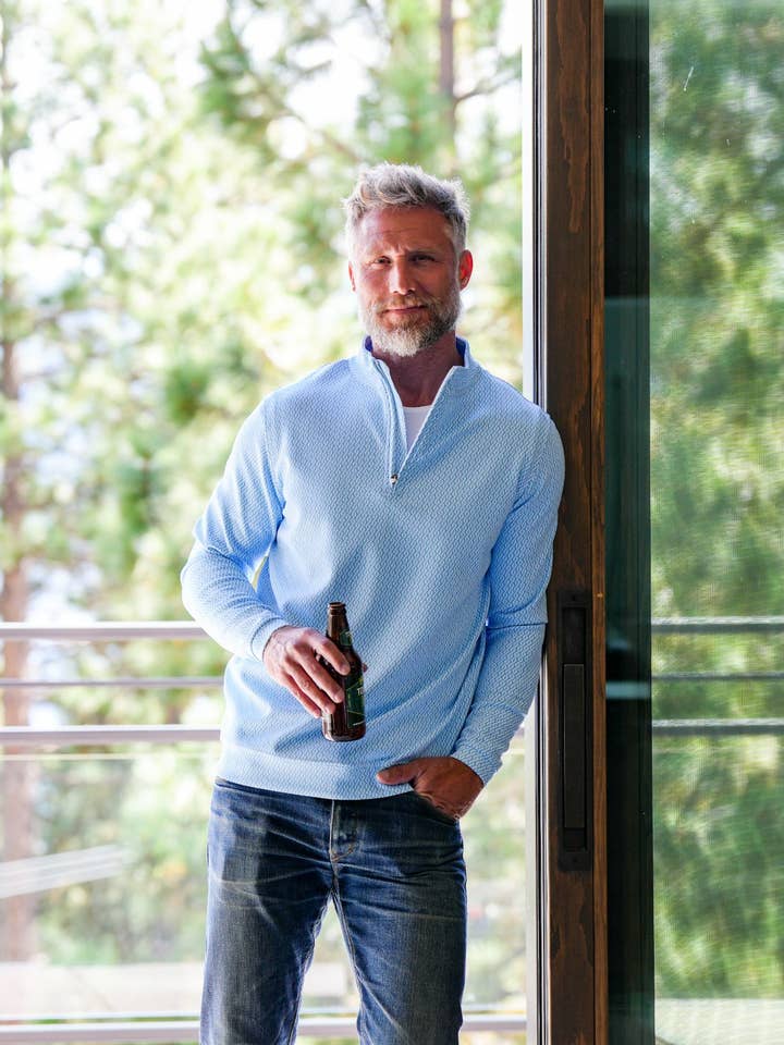 USA Palm - Wholesale Sweatshirt - Unisex - Cloud 1/4 Zip74