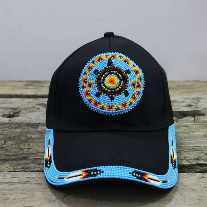 KANGURAH - Wholesale Baseball Cap - Unisex - Native American Beaded cap Beaded Baseball cap Beaded Hat3