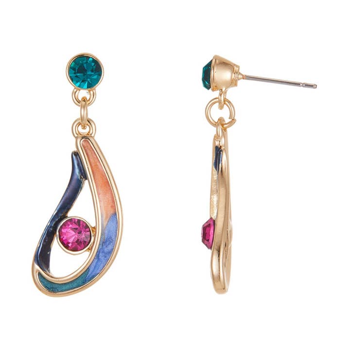 Dauphine stud örhänge för wholesale av BELLE MISS