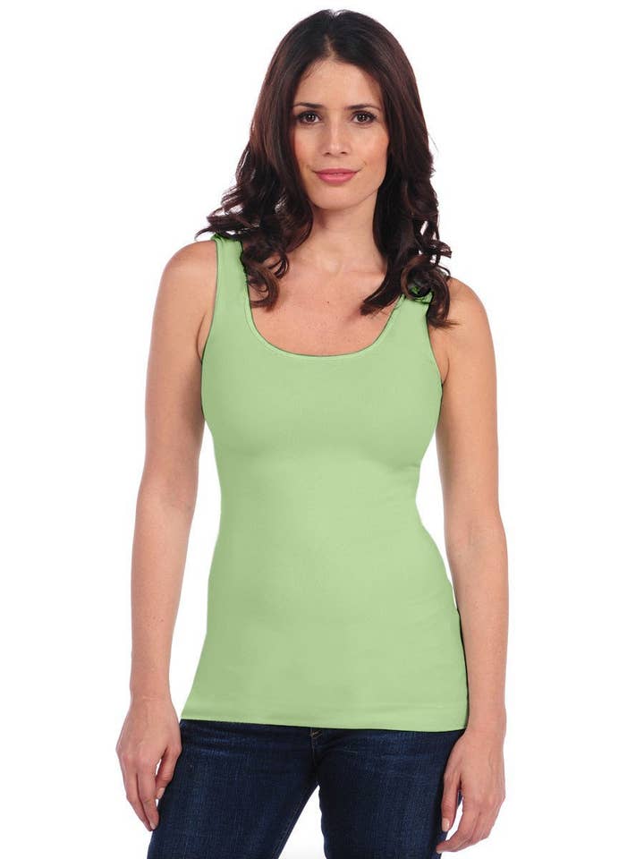 TINA Stephens Italy/Tees By Tina - Wholesale Tank top – Women′s - Seamless Smooth Tank (300ST)23