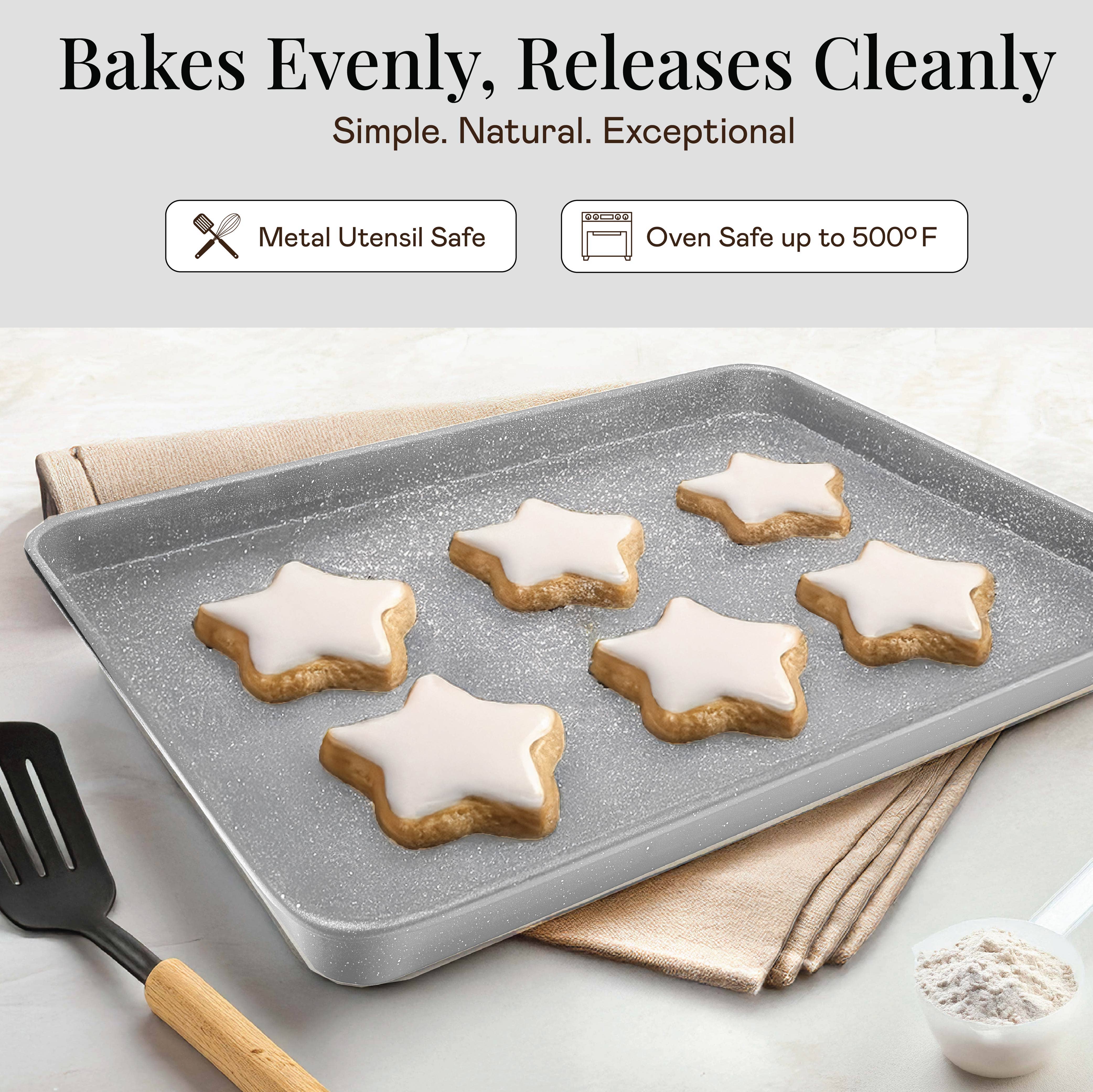 Gotham Steel/Granitestone - Wholesale Cookware Set - GraniteStone Ceraluxe 20 Piece Cookware set (Grey) Speckle8