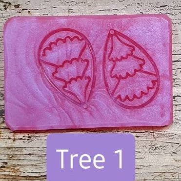 Mr Resin – wholesale Craft supplies – Christmas Earring Pendant Silicone Mould10