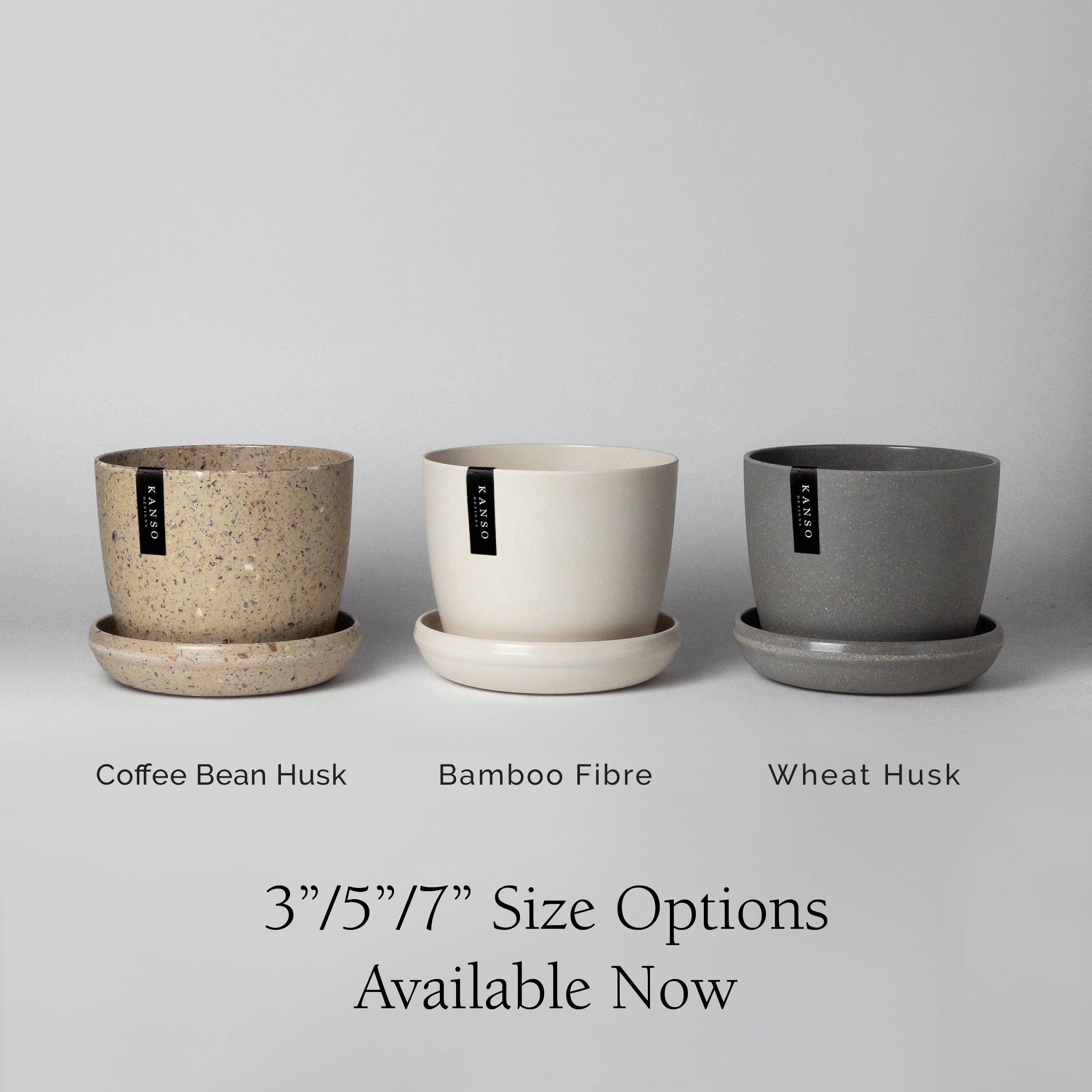 Kanso Designs - Wholesale Plant pot - Three Set | Mini Planters Harmony Set2