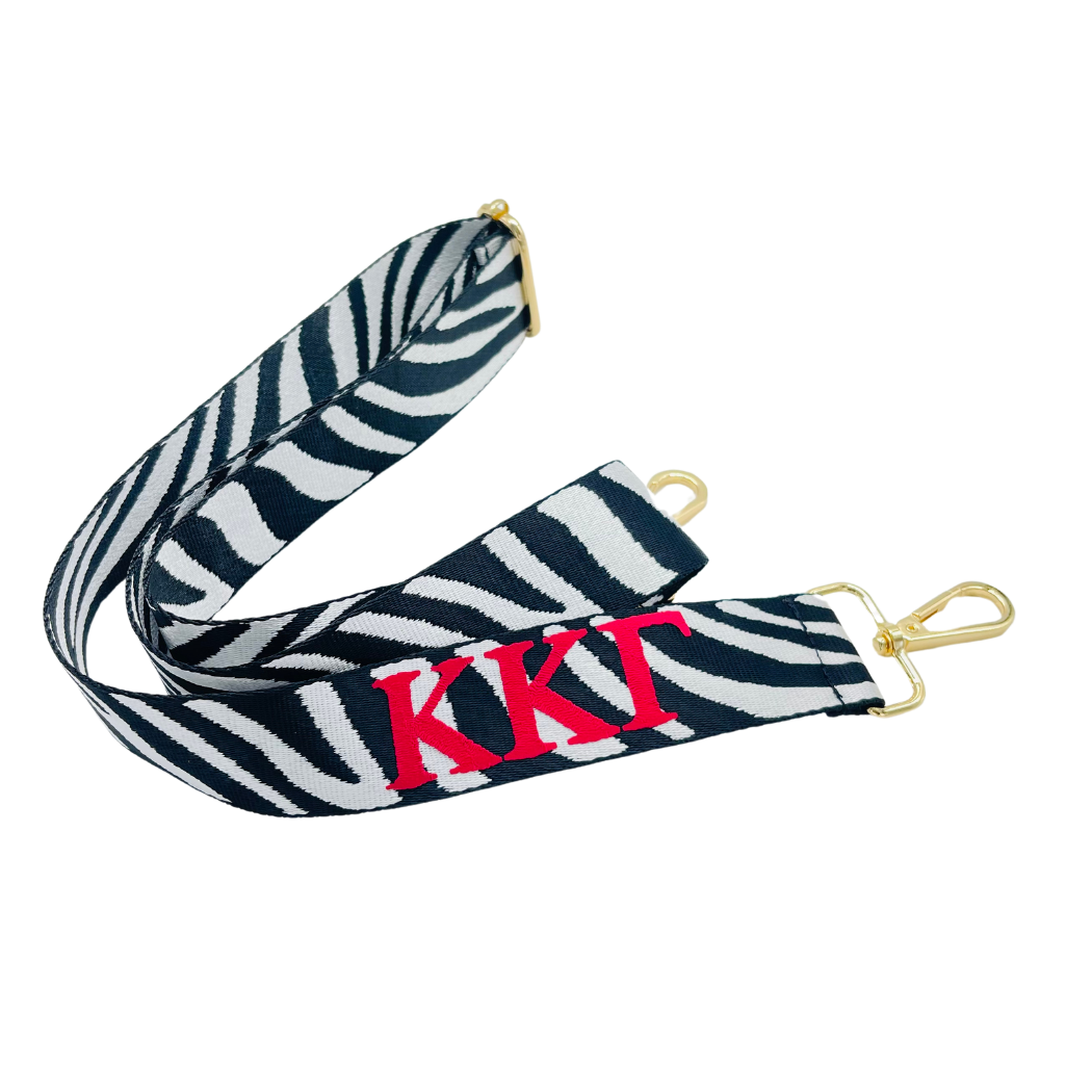 Sarahndipity Shop - Wholesale Bag Strap - Women's - Sorority Purse Strap (in Zebra)10