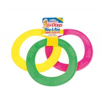 Classic Pet Products - Vente Jouet – chien - Fling-A-Ring en vinyle 220 mm, lot de 120