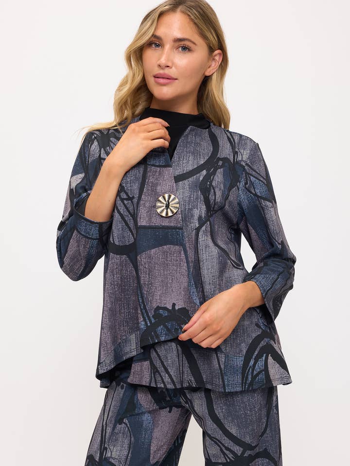 Veste à boutons Jacquard Challenge- 4099CL-LRD1-D023 pour la vente par Jostar