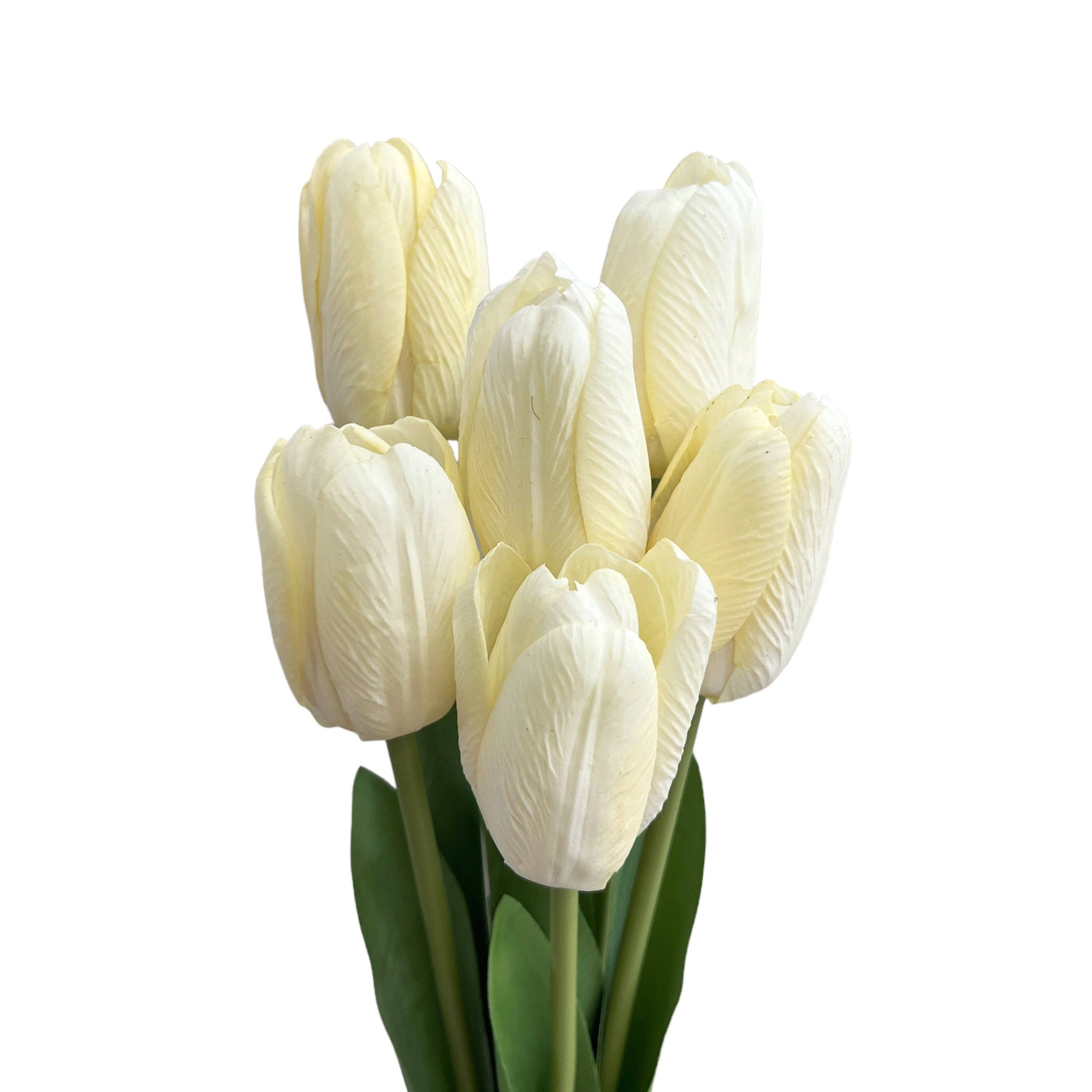 Sun Decorer - Vendita all'ingrosso Fiori finti - Steli di tulipani artificiali realistici al tatto in diversi colori, set di 68