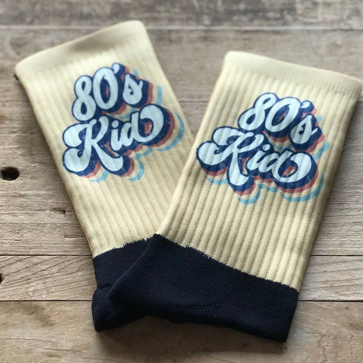 80's Crew Socken für Kinder für den Großhandel von Simply Me • Gentlemen Est. 2017 LLC