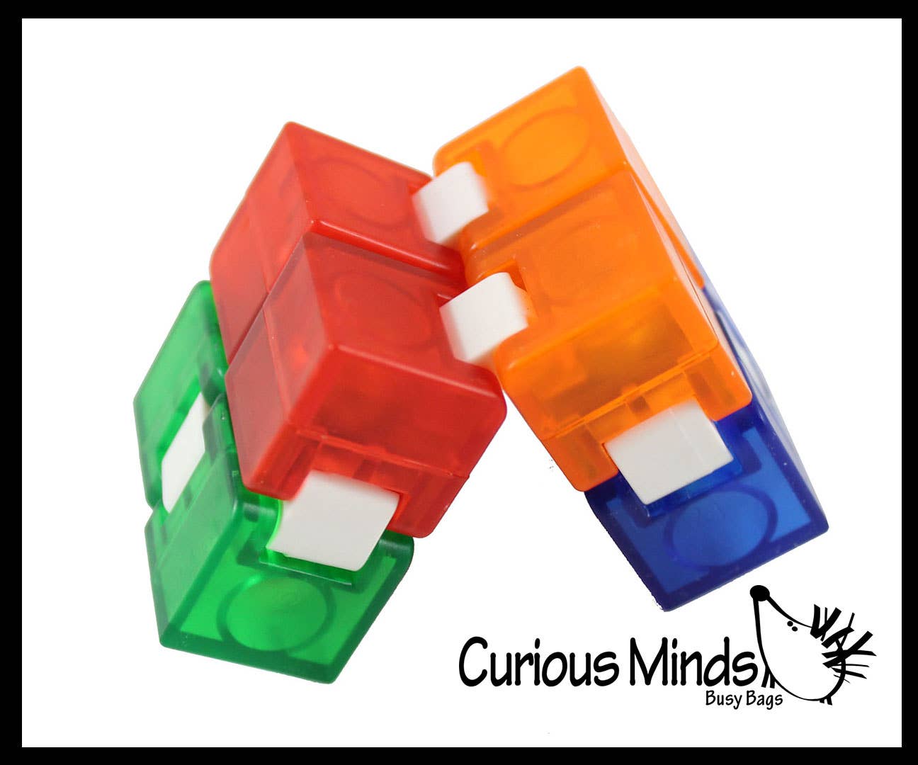 Curious Minds Toys - Wholesale Fidget Toy - Kids - 1 Heavy Infinity Cube - Magic Endless Folding Fidget Toy -3