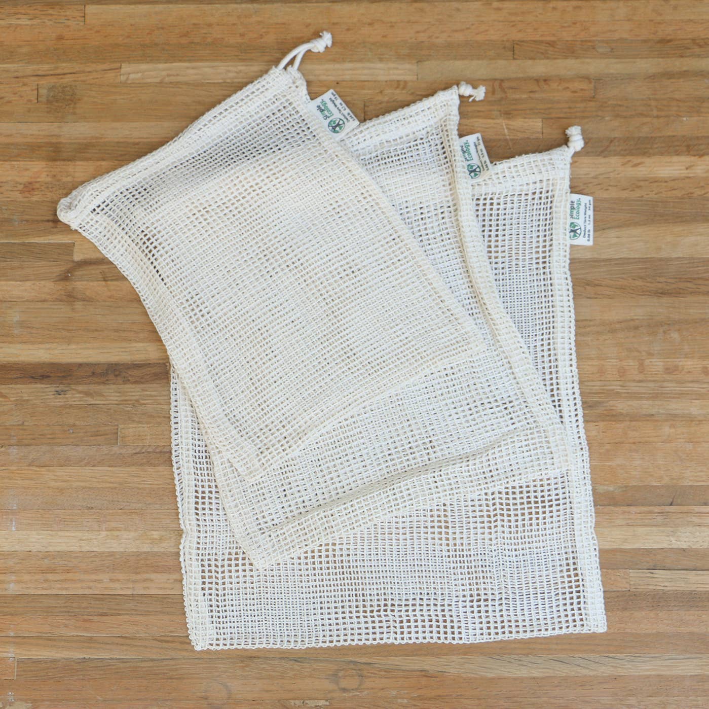 Simple Ecology - Wholesale Grocery/Shopping Bag - Organic Cotton Mesh Produce Bags - Simple Ecology3