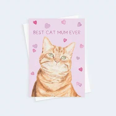 Melhor cartão de felicitações de mãe de gato por atacado de Holywood Design