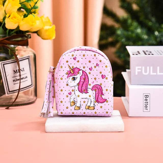 KiddieKickz - Wholesale Coin purse – kids - Cute Unicorn Coin Handbag3