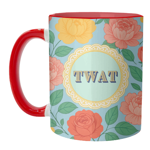 ART WOW – wholesale Coffee mug – Mugs 'TWAT' by Lilly Rose11
