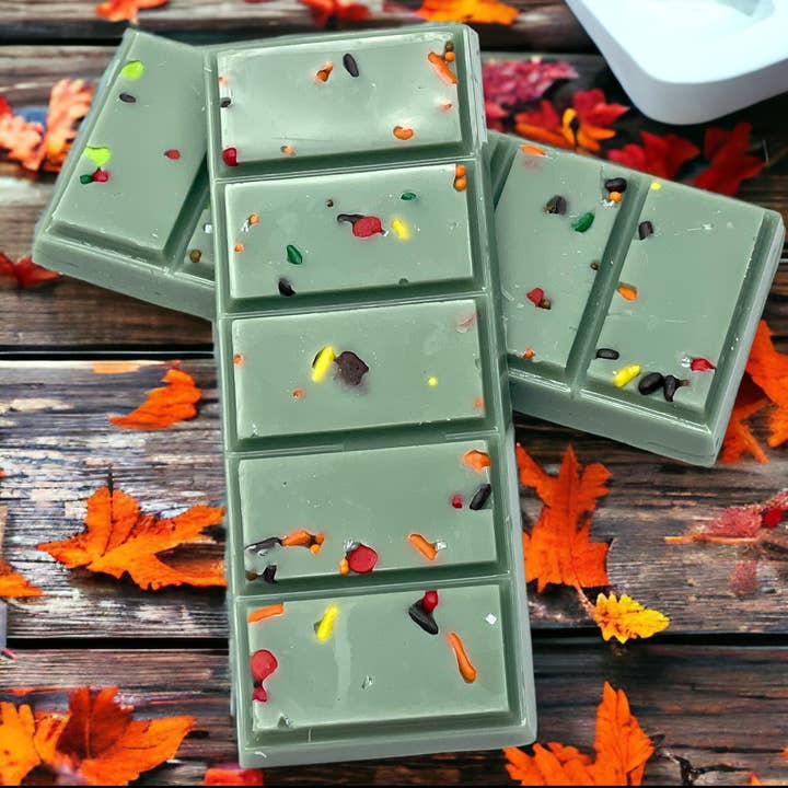 Wax and Wix Bakery® - Wholesale Wax Melt - The Perfect Autumn Snap Bar. Strongly Scented Soy Wax Melt