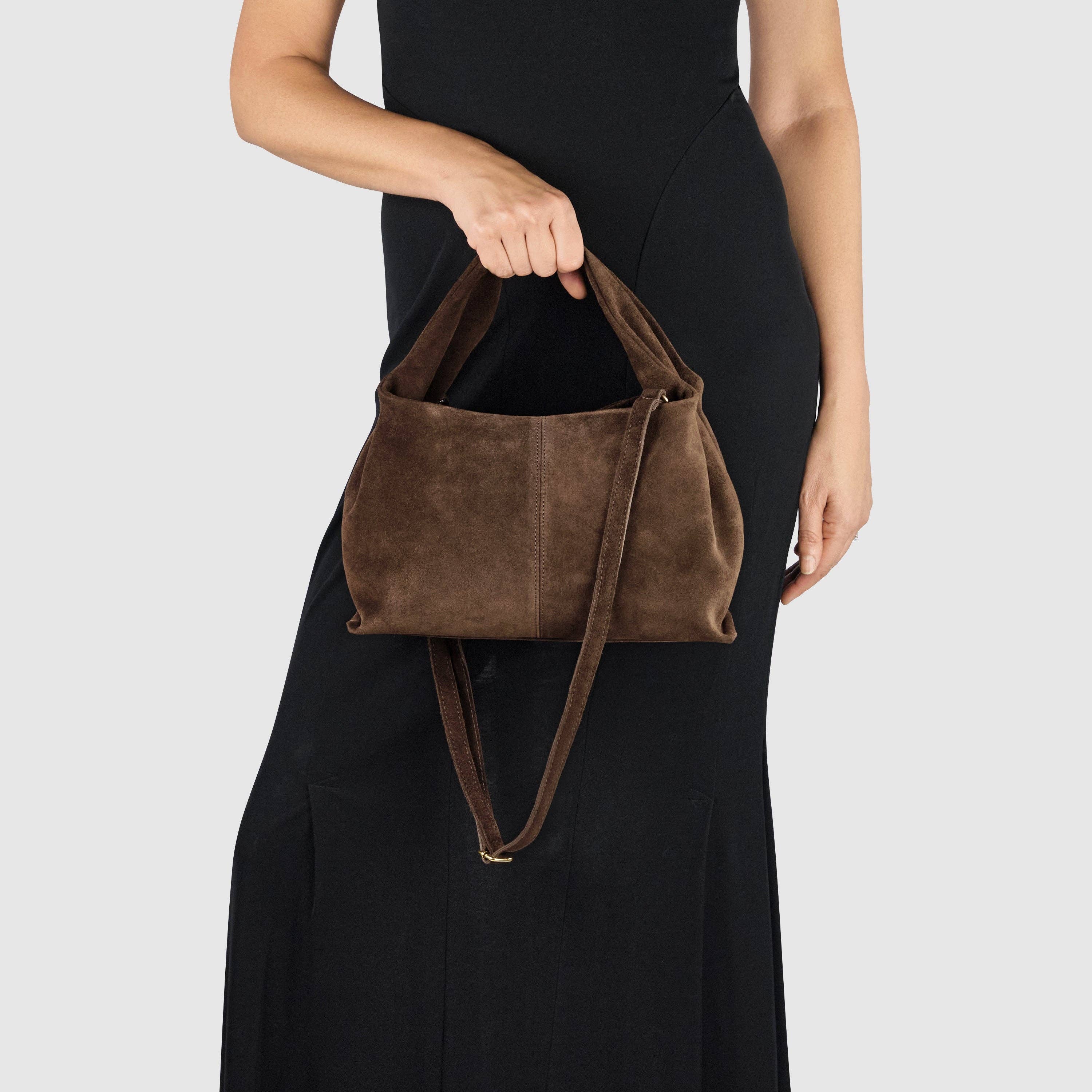 TAKEASY - Wholesale Shoulder Bag - Women's - Suede Leather Shoulder Bag30