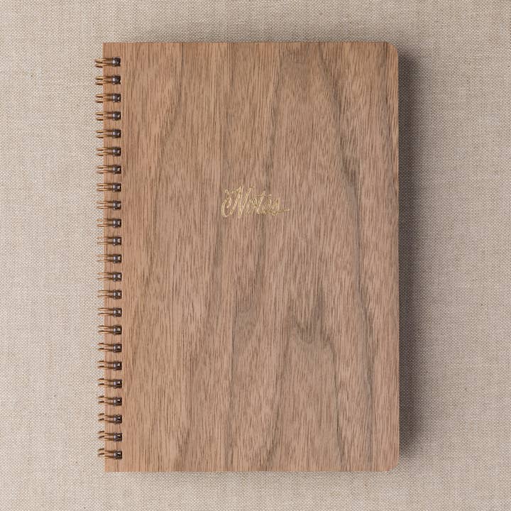 Walnut Notes Notebook Large for wholesale by Pinecrest Printery