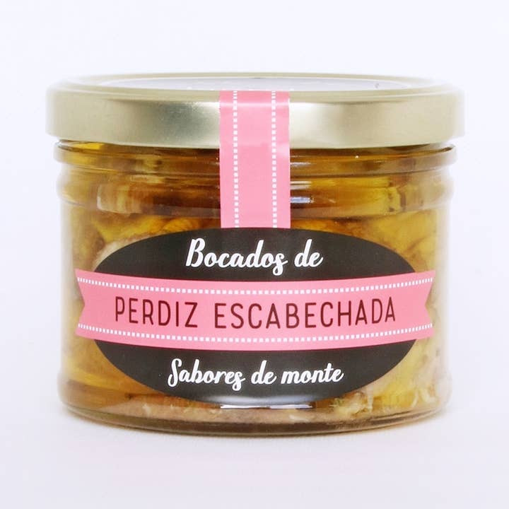 Pickled partridge bites for wholesale by Laurel y Tomillo
