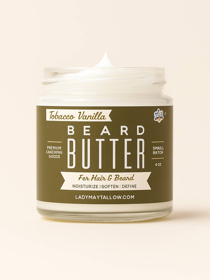 Talgmann Tabak Vanille | Bart- und Körperbutter und andere Ergebnisse für männer im Großhandel. Kostenlose Rücksendungen und 60-Tage-Zahlungsziel auf Faire im Trend auf Faire.